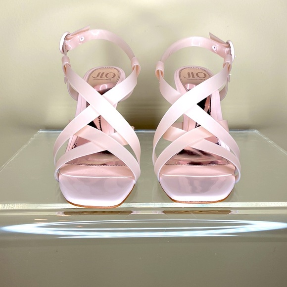 NWT Jennifer Lopez seashell pink color heels, size 7, super pretty! - Picture 6 of 11